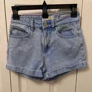 Pacsun high rise 100% cotton mom shorts